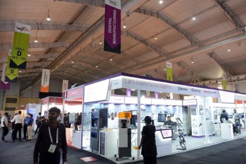 印度班加罗尔机床工具展览会展会现场图片