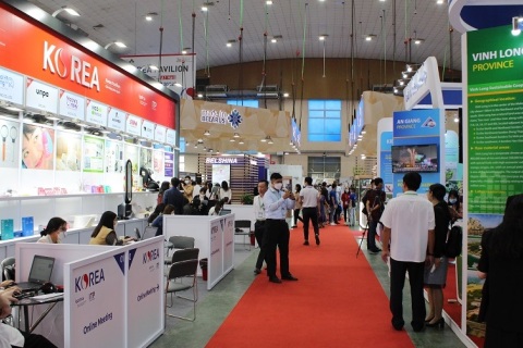 越南胡志明电梯展览会展会现场图片