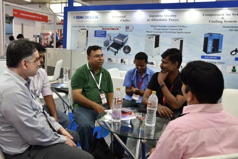 印度新德里机床展览会展会现场图片