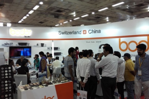 印度新德里机床工具展展会现场图片