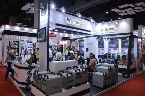 印度孟买机床工具展览会展会现场图片