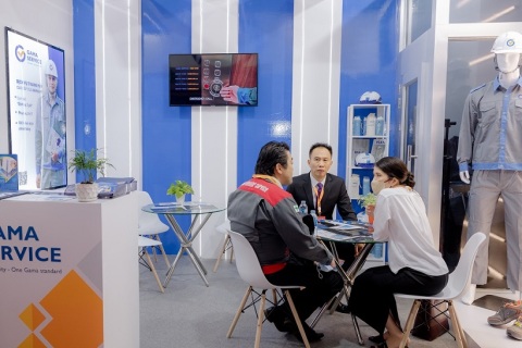 越南胡志明电梯展览会展会现场图片