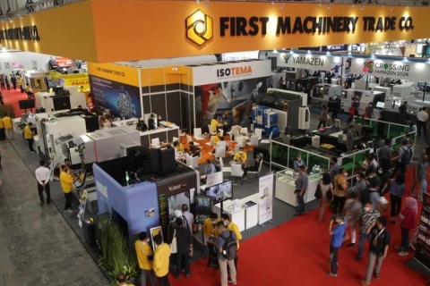 印尼雅加达机床及金属加工展览会展会现场图片