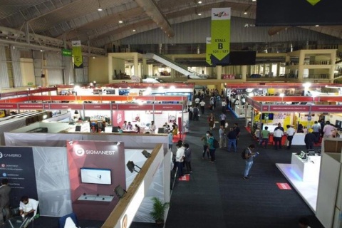 印度班加罗尔机床工具展览会展会现场图片