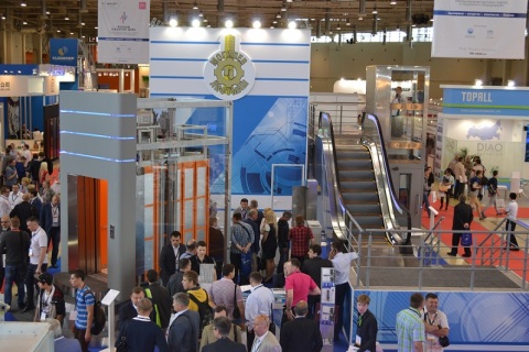 俄罗斯莫斯科电梯展览会展会现场图片