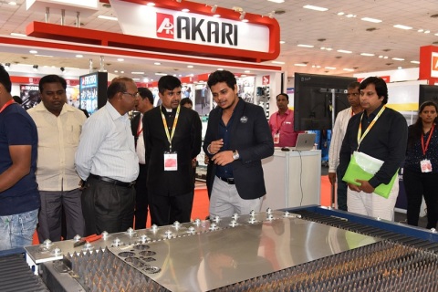 印度新德里机床展览会展会现场图片