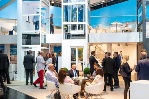 德国纽伦堡电梯展览会展会现场图片