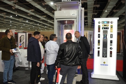 埃及开罗电梯展览会展会现场图片