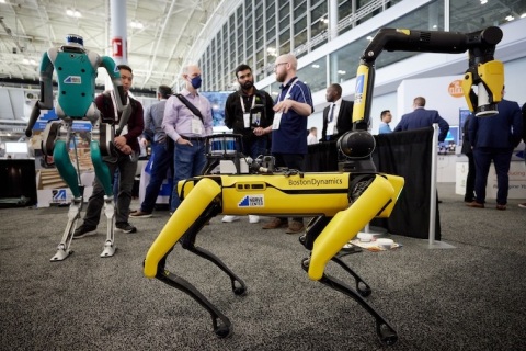 美国波士顿机器人及自动化展览会展会现场图片