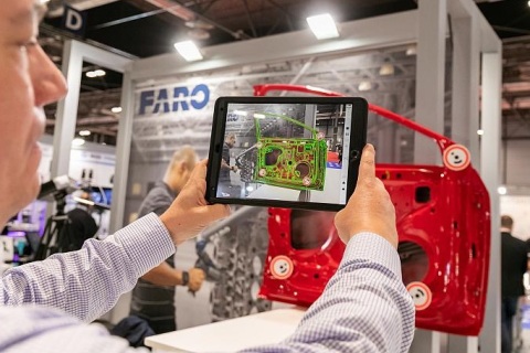 西班牙马德里工业机器人展览会展会现场图片