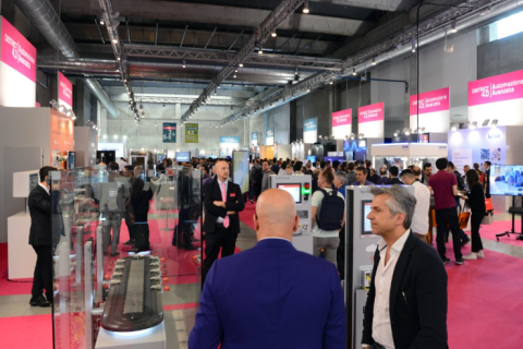 意大利帕尔马工业自动化展览会展会现场图片