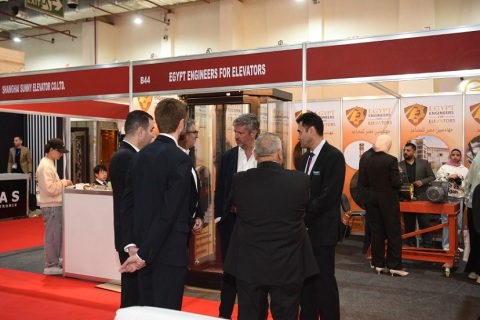 埃及开罗电梯展览会展会现场图片