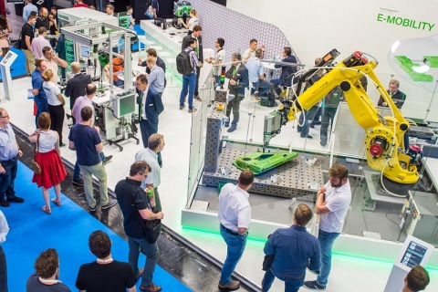 德国慕尼黑机器人及自动化技术展览会展会现场图片