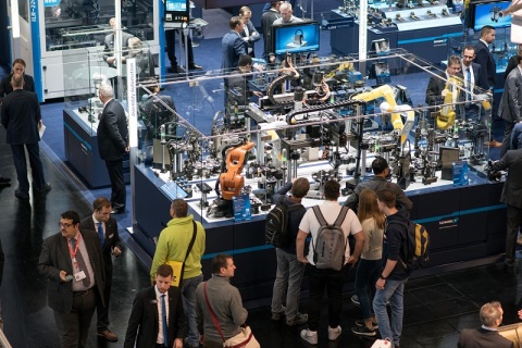 意大利帕尔马工业自动化展览会展会现场图片