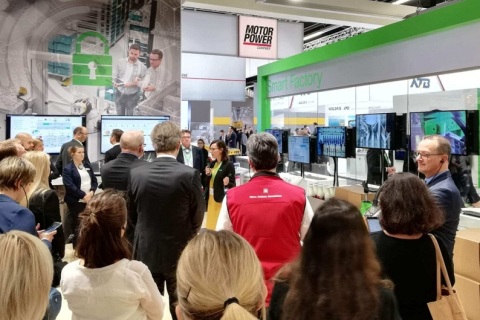 意大利帕尔马工业自动化展览会展会现场图片