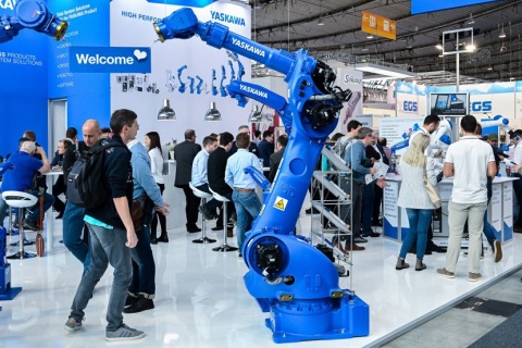 德国斯图加特装配自动化展览会展会现场图片