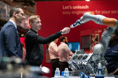 美国工业自动化展览会展会现场图片