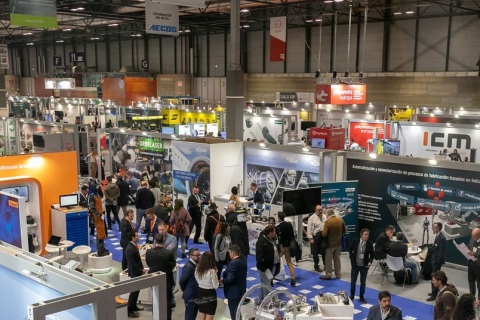 西班牙马德里工业机器人展览会展会现场图片