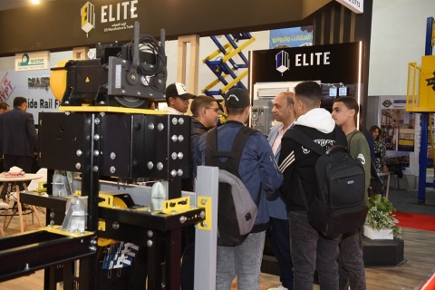 埃及开罗电梯展览会展会现场图片