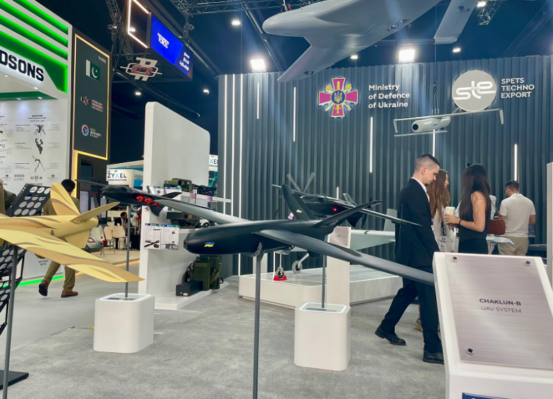 中东迪拜无人机展览会