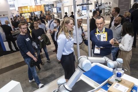 德国斯图加特机器视觉展览会展会现场图片