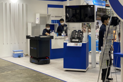 日本东京机器人展览会展会现场图片