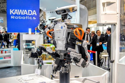 日本东京国际机器人展览会展会现场图片
