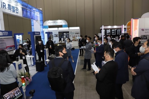 韩国首尔机器人、机器视觉、无人机展览会展会现场图片