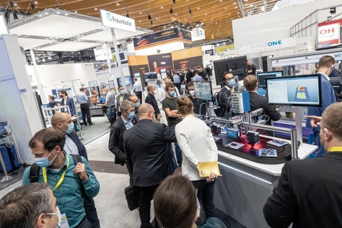 德国斯图加特机器视觉展览会展会现场图片