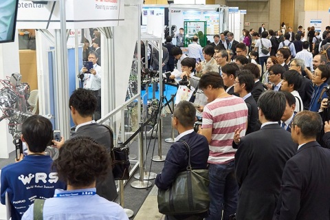 日本东京国际机器人展览会展会现场图片