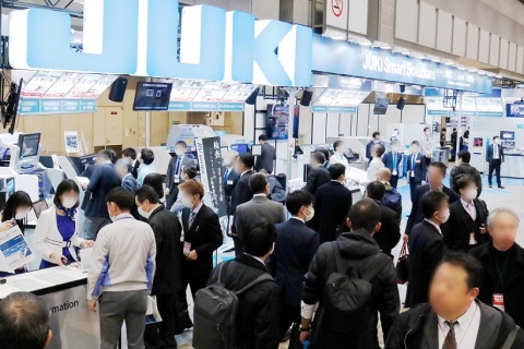 日本东京机器人展览会展会现场图片