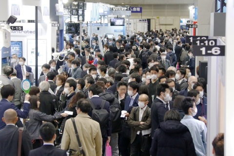 日本东京机器人展览会展会现场图片