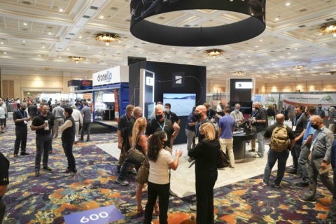 美国拉斯维加斯无人机、无人系统展展会现场图片