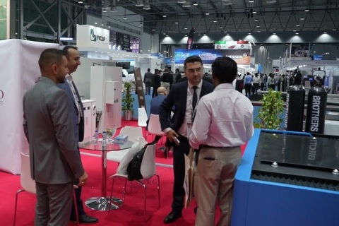 中东沙迦钢铁及金属加工展览会展会现场图片