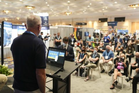 美国拉斯维加斯无人机、无人系统展展会现场图片