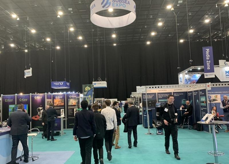 英国阿伯丁海底水下作业展览会