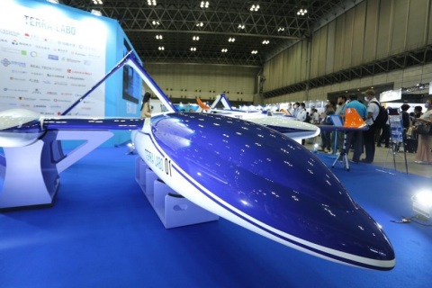 日本东京无人机展览会展会现场图片