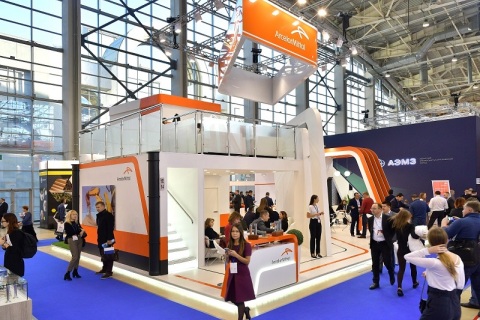 俄罗斯圣彼得堡冶金钢铁及金属加工展览会展会现场图片