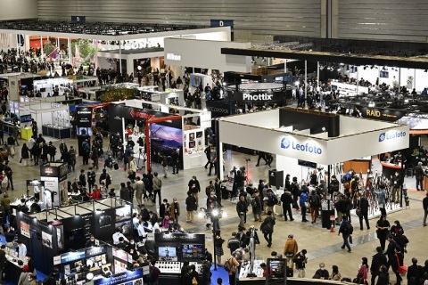 日本横滨图像信息传感展览会展会现场图片