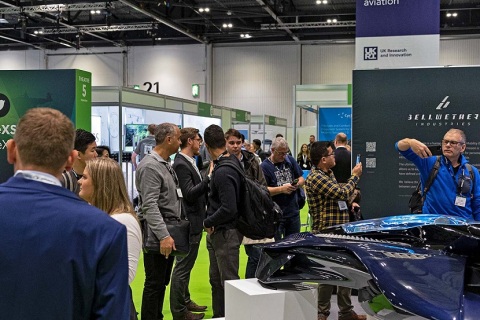 英国伦敦无人机展览会展会现场图片