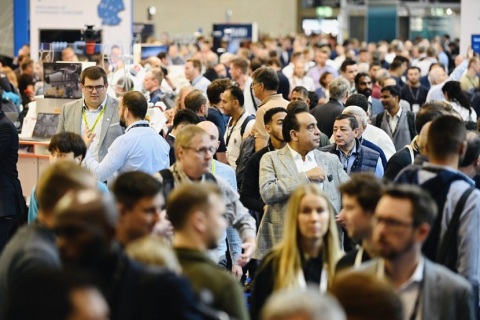 德国法兰克福测绘、无人机、智慧城市展览会展会现场图片