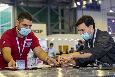 中东沙迦钢铁及金属加工展览会展会现场图片