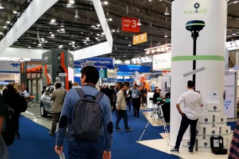 德国法兰克福测绘、无人机、智慧城市展览会展会现场图片