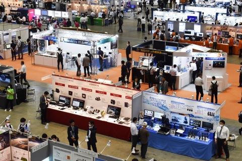 日本横滨图像信息传感展览会展会现场图片