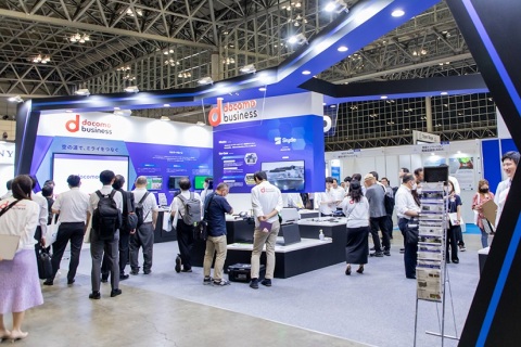 日本东京无人机展览会展会现场图片