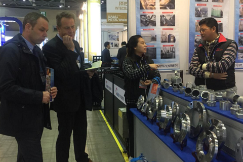 韩国首尔金属产业展览会展会现场图片