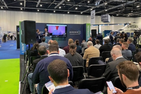 英国伦敦无人机展览会展会现场图片