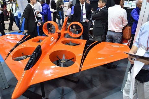 日本东京无人机展览会展会现场图片