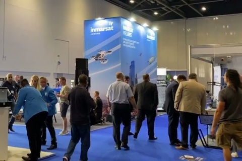 英国伦敦无人机展览会展会现场图片