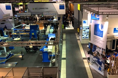 德国斯图加特金属加工展展会现场图片